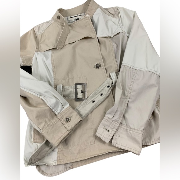 Daughters of the Liberation Utility Jacket Size 10 EUC Tan Cotton Multi … - Picture 12 of 16